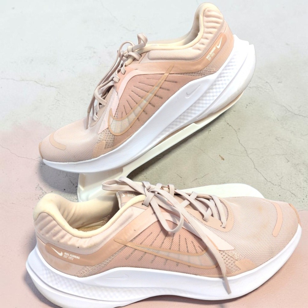 Nike Quest 5 Women Pink Running Shoes DD9291-600 Sneakers Size 10 Athletic Gym